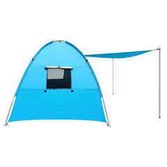 Weisshorn Camping Tent Beach Tents Hiking Sun Shade Shelter Fishing 2-4 Person Outdoor > Camping TENT-C-BEA-4P Online Furniture