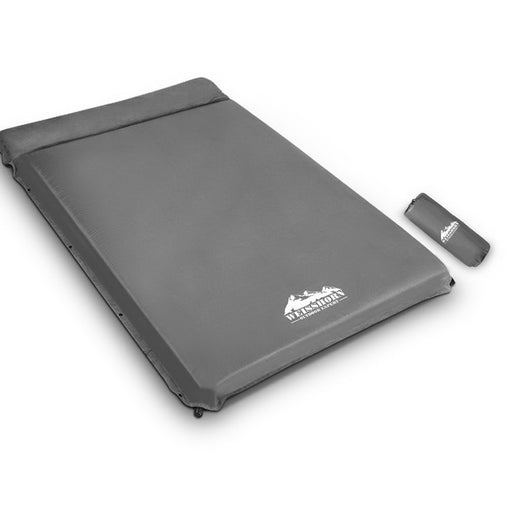 Weisshorn Double Size Self Inflating Mattress - Grey Outdoor CAMP-MAT-SUE-DT-GREY Online Furniture