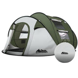 Weisshorn Instant Up Camping Tent 4-5 Person Pop up Tents Family