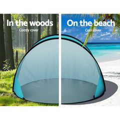 Weisshorn Pop Up Beach Tent Camping Portable Sun Shade Shelter Outdoor TENT-C-BEA-ARCH Online Furniture