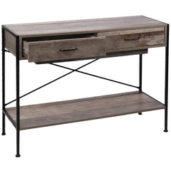 Wooden Hallway Console Table - ozily