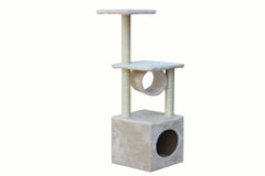 YES4PETS 112 cm Beige Cat Kitten Scratching Post Tree Scratcher Pole Pet Care > Cat Supplies V278-CT112-BEIGE Online Furniture