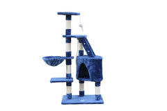 YES4PETS 120 cm Multi level Cat Kitten Scratching Post Tree-Blue Pet Care > Cat Supplies V278-CT120-BLUE Online Furniture