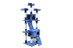 YES4PETS 170cm Cat Scratching Post Tree Post House Tower with Ladder Furniture Blue Pet Care > Cat Supplies V278-CT170-BLUE Online Furniture