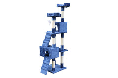 YES4PETS 170cm Cat Scratching Post Tree Post House Tower with Ladder Furniture Blue Pet Care > Cat Supplies V278-CT170-BLUE Online Furniture