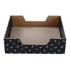 YES4PETS 2 x Kitten Cat Scratch Pad Corrugated Card Board Toy Play Best Scratcher Mat Pet Care > Cat Supplies V278-2-X-10850-CAT-BOARD-BOX Online Furniture