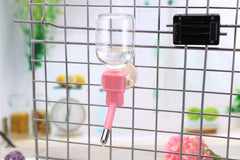 YES4PETS 2 x Pet Hanging Water Bottle No Drip Water Dispenser Rabbit Dog Cat Drinking Bottle-Pink Pet Care > Dog Supplies V278-BP180-PET-BOTTLE-PINK Online Furniture