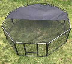 YES4PETS 8-Panel Pet Dog Puppy Exercise Pen Enclosure Playpen Cover Pet Care > Dog Supplies V278-L-BK-PLAYPENCOVER-8 Online Furniture