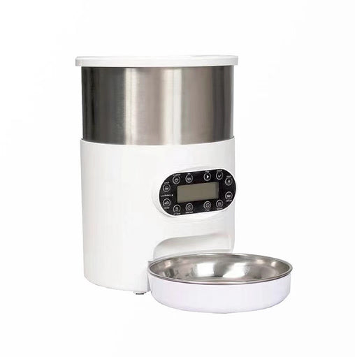 YES4PETS Electric Automatic Pet Dog Cat Rabbit Feeder Stainless Steel 3L Dispenser Pet Care > Dog Supplies V278-PF124-3L-SS--FOOD-FEEDER Online Furniture