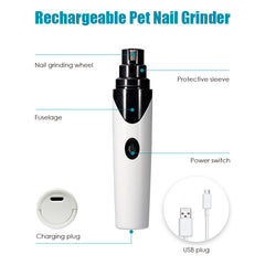 YES4PETS Electric Pet Dog Cat Quiet Nail Grinder Clipper Cutter Trimmer Grooming Care Pet Care > Dog Supplies V278-N8 Online Furniture