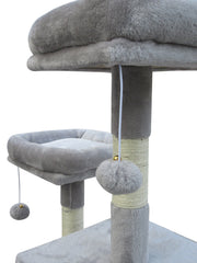 YES4PETS Large Cat Scratching Post Tree Scratcher Pole-Little Grey Pet Care > Cat Supplies V278-CAT-TREE-YT02-LITTLE-GREY Online Furniture