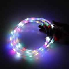 YES4PETS Medium 55CM LED Dog Collar USB Rechargeable Night Glow Flashing Light Up Safety Pet Collars Pet Care > Dog Supplies V278-LED-COLLAR-M-55 Online Furniture