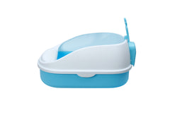 YES4PETS Medium Portable Cat Toilet Litter Box Tray with Scoop Blue Pet Care > Cat Supplies V278-MSP-0002-BLUE Online Furniture