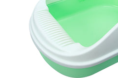 YES4PETS Medium Portable Cat Toilet Litter Box Tray with Scoop Green Pet Care > Cat Supplies V278-MSP-0002-GREEN Online Furniture