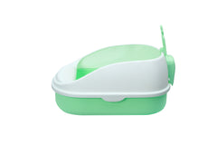 YES4PETS Medium Portable Cat Toilet Litter Box Tray with Scoop Green Pet Care > Cat Supplies V278-MSP-0002-GREEN Online Furniture