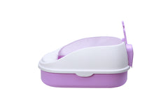 YES4PETS Medium Portable Cat Toilet Litter Box Tray with Scoop Purple Pet Care > Cat Supplies V278-MSP-0002-PURPLE Online Furniture