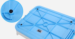 YES4PETS Medium Portable Dog Potty Training Tray Pet Puppy Toilet Trays Loo Pad Mat With Wall Blue Pet Care > Dog Supplies V278-BP301-PET-POTTY-BLUE Online Furniture