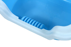 YES4PETS Small Portable Cat Rabbit Toilet Litter Box Tray with Scoop Blue Pet Care > Cat Supplies V278-MSP-0001-BLUE Online Furniture